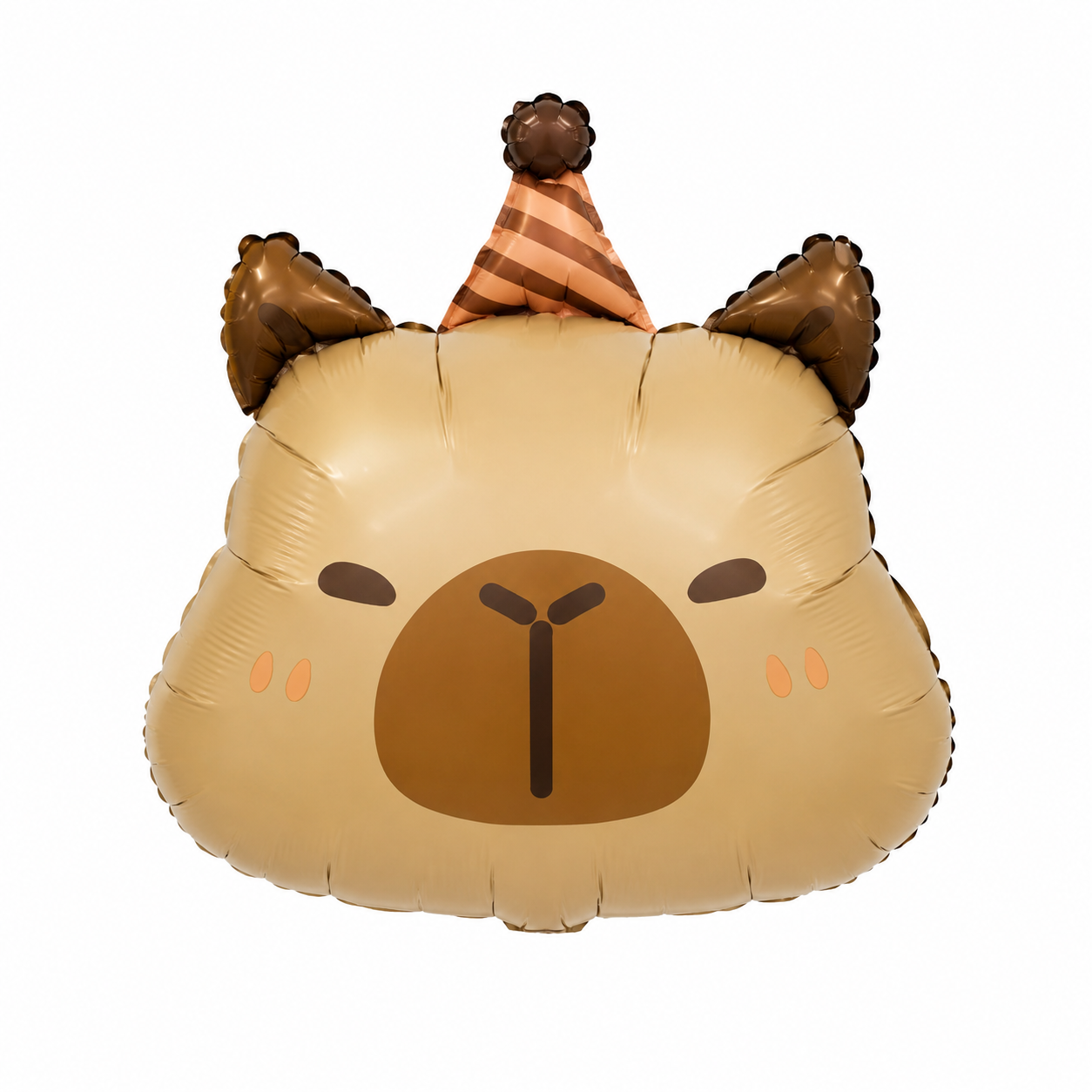 카피바라 고깔 축하 풍선