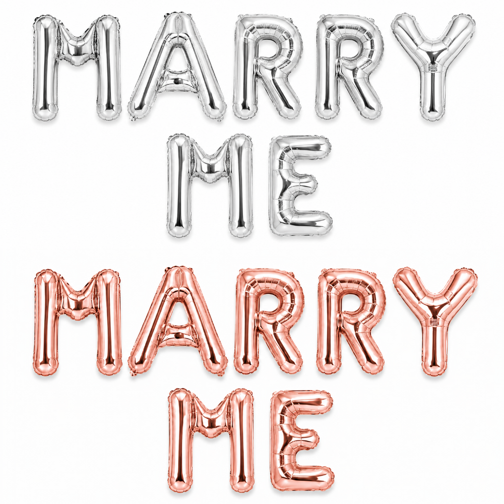 MARRY ME 알파벳 풍선 set