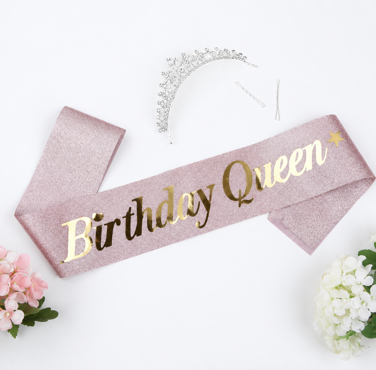 Birthday Queen 어깨띠