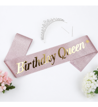 Birthday Queen 어깨띠